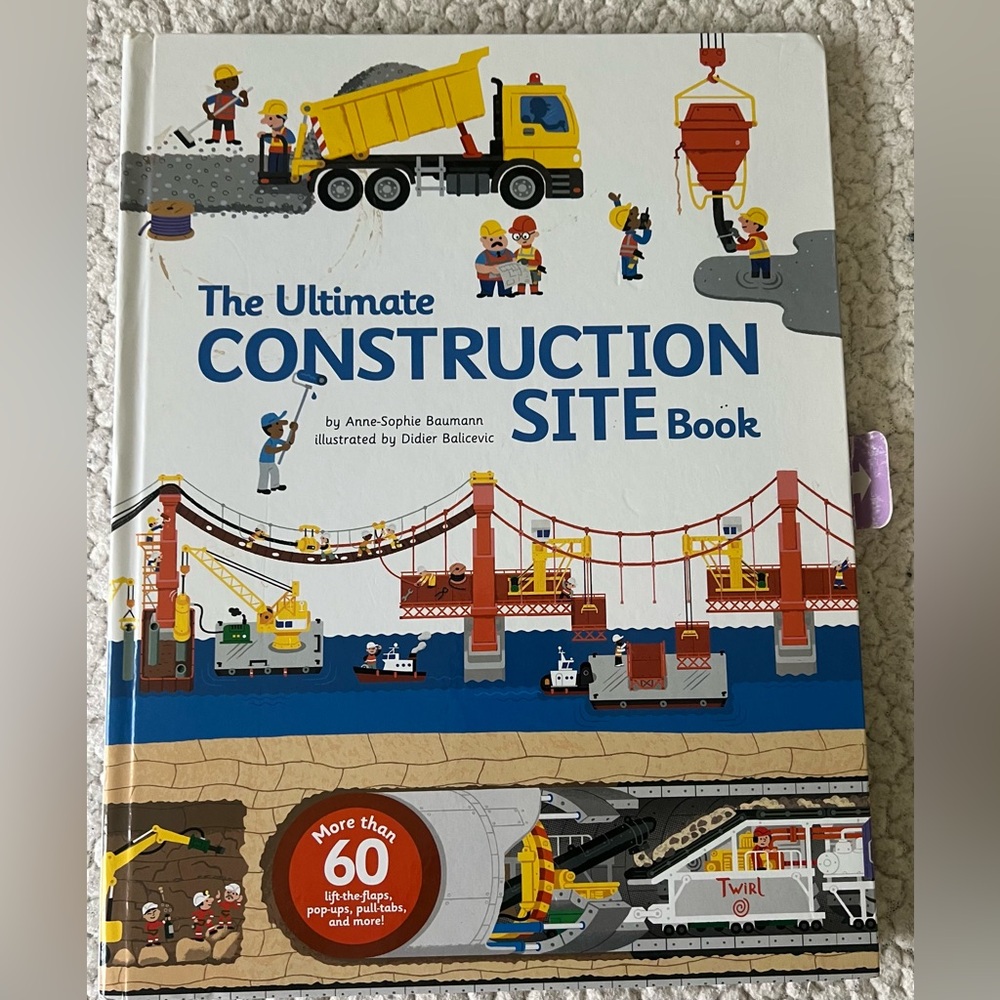 Construction Children’s Book Large